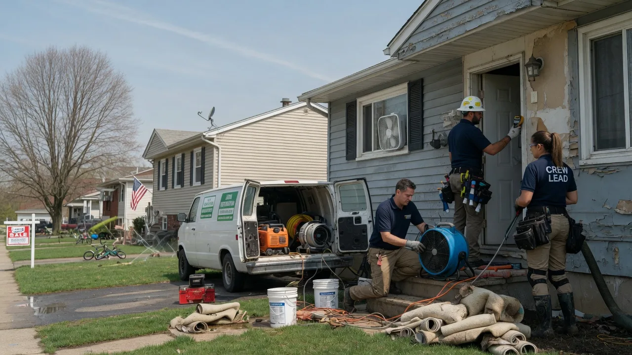 Flood Cleanup in Easton, ME near me