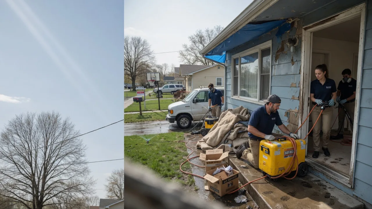 Basement Flood Cleanup in Easton, ME near me